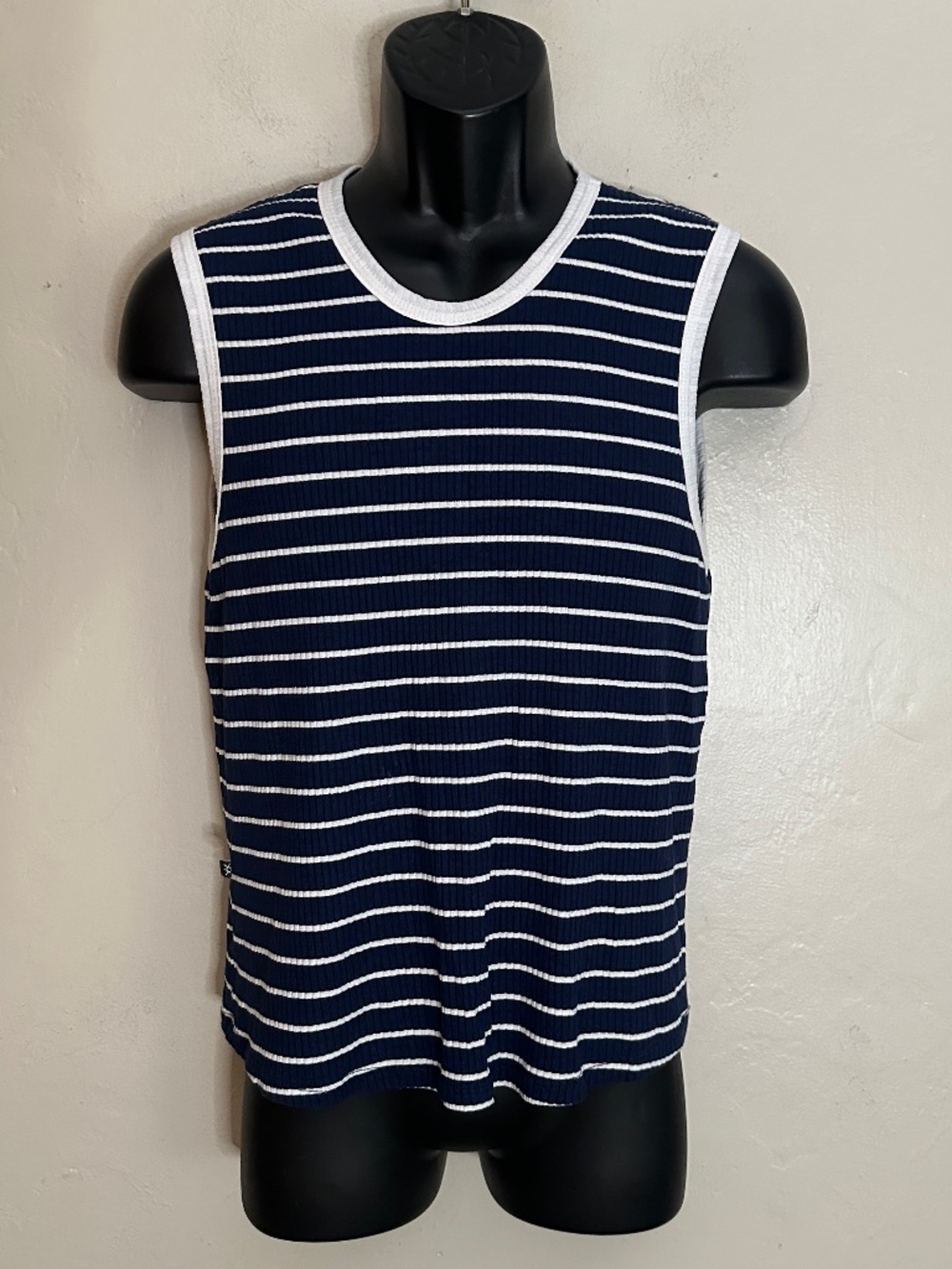 Tulio Ribbed Sleeveless T Shirt Small Gently worn 96% viscose/4% elastane